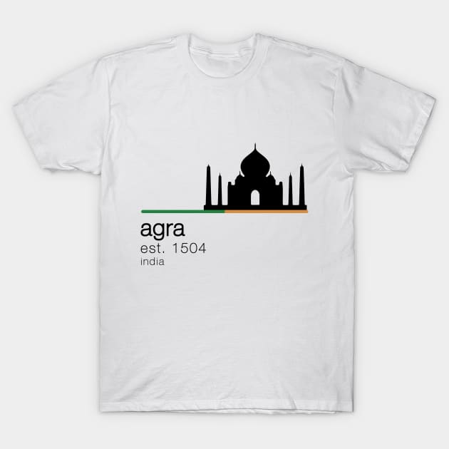 Taj Mahal design T-Shirt by City HiStories